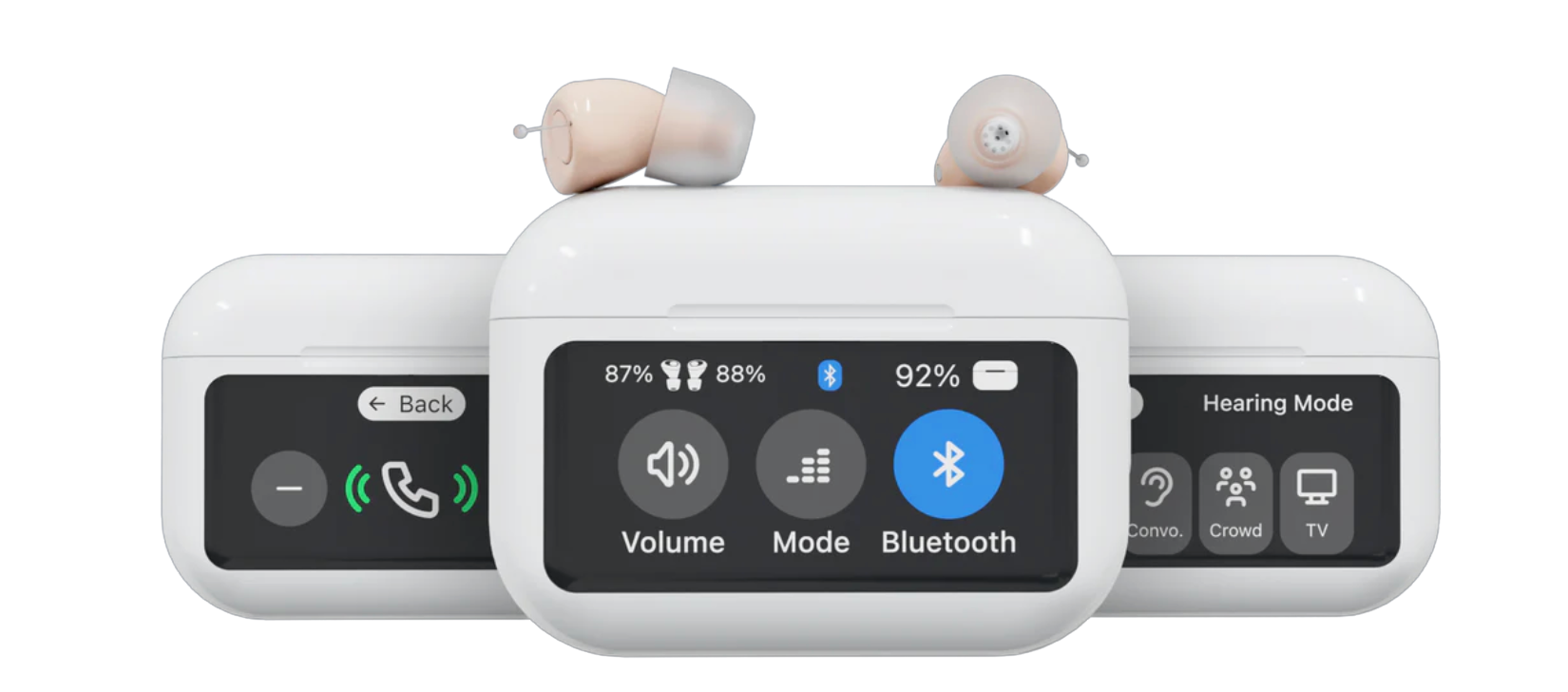 CaseControl touchscreen